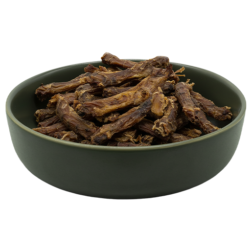 snack per cani colli di pollo