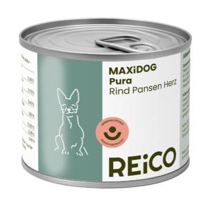 umido per cani con manzo trippa e cuore Reico